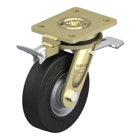 Blickle LS-SE 160K-ST-RI4 – okretni točkić Ø160 mm, nosivost 450 kg