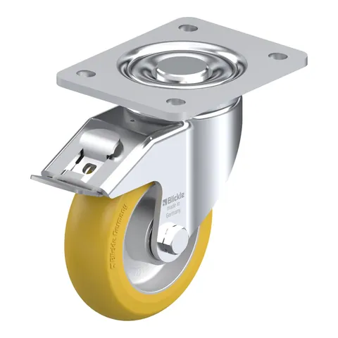 Blickle LH-ALTH 125K-3-FI-CO – okretni točkić Ø125 mm, nosivost 550 kg