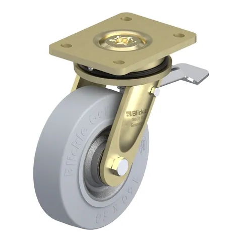 Blickle LS-SE 160K-ST-SG – okretni točkić Ø160 mm, nosivost 450 kg