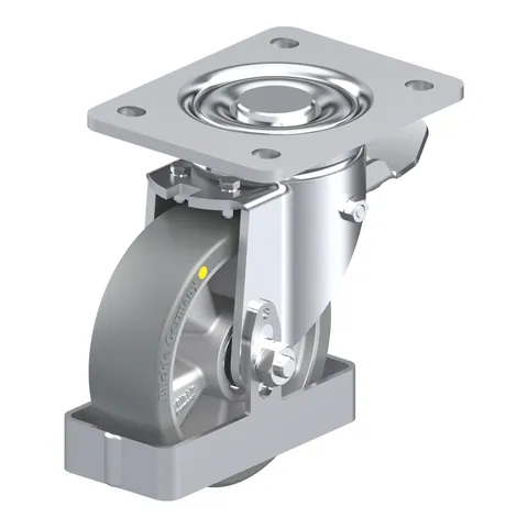 Blickle LH-ALTH 125K-3-ST-AS-FS – okretni točkić Ø125 mm, nosivost 550 kg