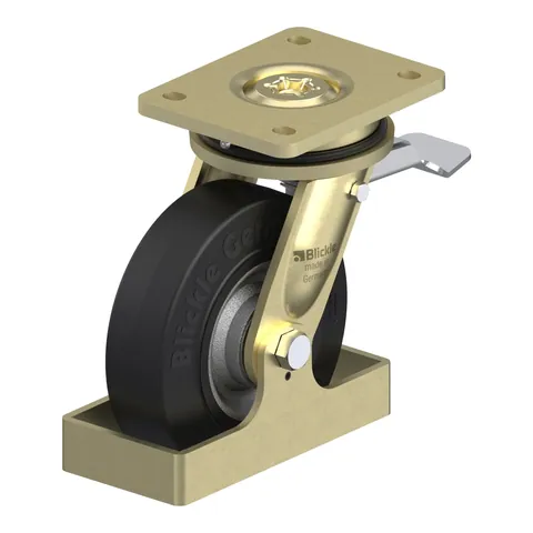Blickle LS-SE 160K-ST-FS – okretni točkić Ø160 mm, nosivost 450 kg
