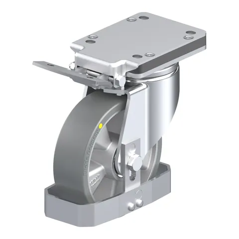 Blickle LH-ALTH 160K-IS-AS-FS – okretni točkić Ø160 mm, nosivost 750 kg