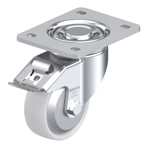 Blickle LH-PO 100G-3-FI-FA – okretni točkić Ø100 mm, nosivost 280 kg