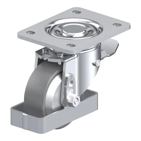 Blickle LH-PO 100KA-3-ST-ELS-FA-FS – okretni točkić Ø100 mm, nosivost 280 kg