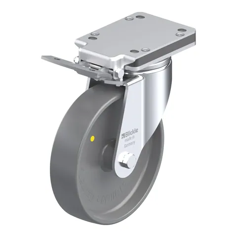 Blickle LH-PO 200G-IS-ELS – okretni točkić Ø200 mm, nosivost 600 kg