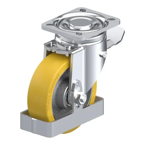 Blickle LH-GTH 125K-1-ST-FS – okretni točkić Ø125 mm, nosivost 550 kg