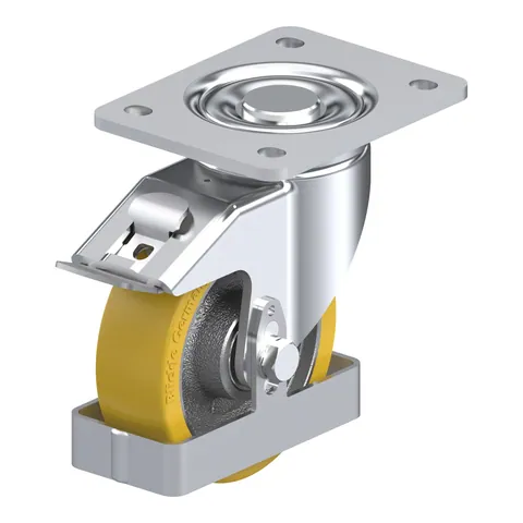 Blickle LH-GTH 125K-3-FI-FS – okretni točkić Ø125 mm, nosivost 550 kg