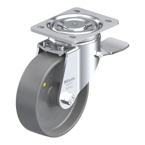 Blickle LH-PO 160G-ST-ELS – okretni točkić Ø160 mm, nosivost 450 kg