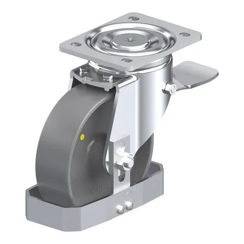 Blickle LH-PO 160G-ST-ELS-FS – okretni točkić Ø160 mm, nosivost 450 kg