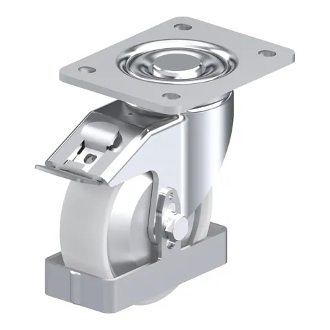 Blickle LH-PO 125KA-3-FI-FA-FS – okretni točkić Ø125 mm, nosivost 300 kg