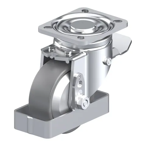 Blickle LH-PO 100KA-1-ST-ELS-FA-FS – okretni točkić Ø100 mm, nosivost 280 kg