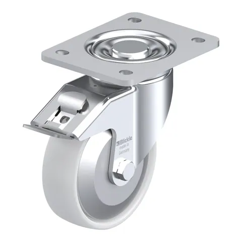 Blickle LH-PO 125G-3-FI-FA – okretni točkić Ø125 mm, nosivost 300 kg