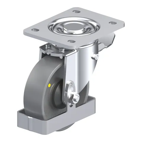 Blickle LH-PO 125KA-3-ST-ELS-FS – okretni točkić Ø125 mm, nosivost 300 kg