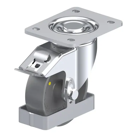 Blickle LH-PO 125G-3-FI-ELS-FS – okretni točkić Ø125 mm, nosivost 300 kg