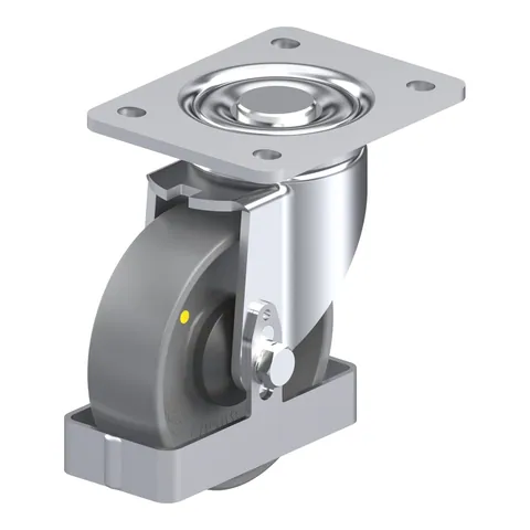 Blickle LH-PO 125KA-3-ELS-FS – okretni točkić Ø125 mm, nosivost 300 kg