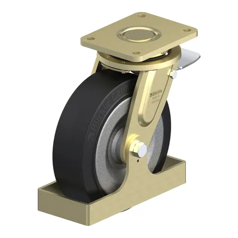 Blickle LS-SE 252K-ST-FS – okretni točkić Ø250 mm, nosivost 1000 kg