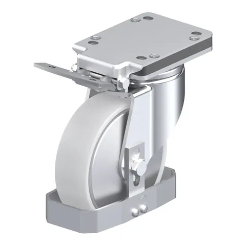 Blickle LH-PO 160K-IS-FA-FS – okretni točkić Ø160 mm, nosivost 450 kg