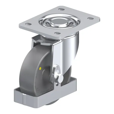 Blickle LH-PO 125G-3-ELS-FS – okretni točkić Ø125 mm, nosivost 300 kg