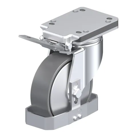 Blickle LH-PO 160K-IS-ELS-FA-FS – okretni točkić Ø160 mm, nosivost 450 kg