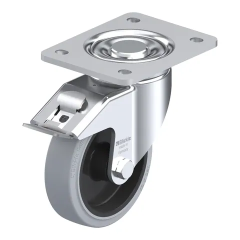 Blickle LH-POEV 125XR-3-FI-SG – okretni točkić Ø125 mm, nosivost 250 kg