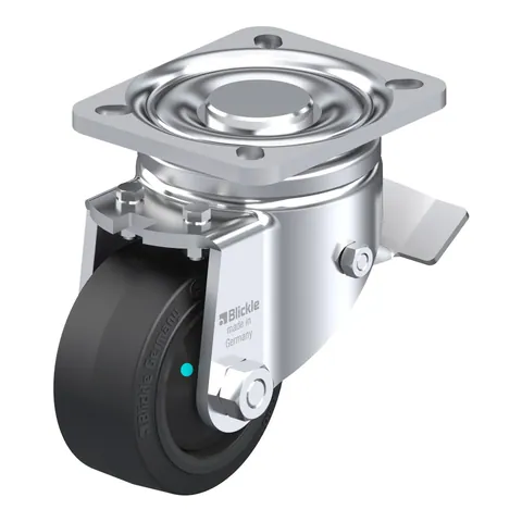 Blickle LH-POEV 82KFD-ST – okretni točkić Ø80 mm, nosivost 170 kg