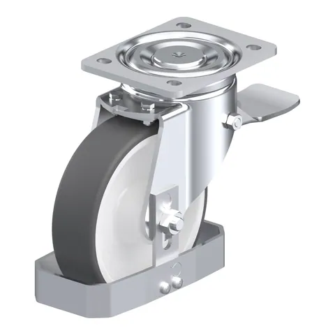 Blickle LH-POTH 160R-ST-FS – okretni točkić Ø160 mm, nosivost 550 kg