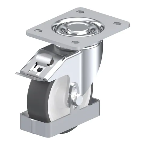 Blickle LH-POTH 125R-3-FI-FS – okretni točkić Ø125 mm, nosivost 350 kg