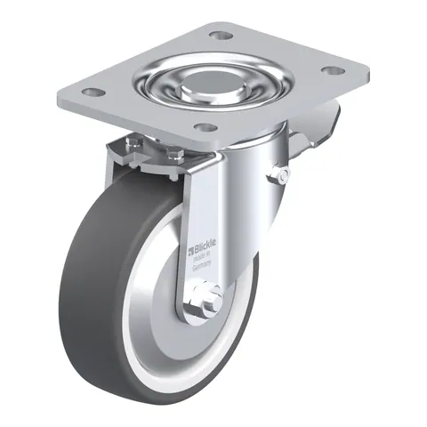 Blickle LH-POTH 125R-3-ST-FA – okretni točkić Ø125 mm, nosivost 350 kg