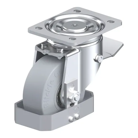 Blickle LH-SE 125K-ST-SG-FS – okretni točkić Ø125 mm, nosivost 320 kg