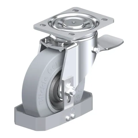 Blickle LH-SE 160K-ST-SG-FS – okretni točkić Ø160 mm, nosivost 450 kg
