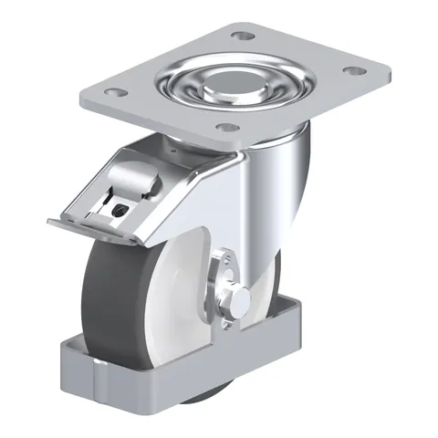 Blickle LH-POTH 125G-3-FI-FS – okretni točkić Ø125 mm, nosivost 350 kg