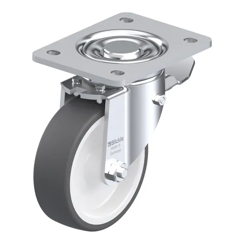 Blickle LH-POTH 125G-3-ST – okretni točkić Ø125 mm, nosivost 350 kg