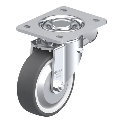 Blickle LH-POTH 125G-3-ST-FA – okretni točkić Ø125 mm, nosivost 350 kg