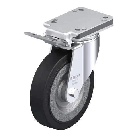 Blickle LH-SE 200K-IS – okretni točkić Ø200 mm, nosivost 600 kg