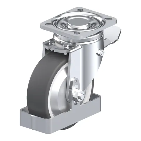 Blickle LH-POTH 125K-1-ST-FA-FS – okretni točkić Ø125 mm, nosivost 350 kg