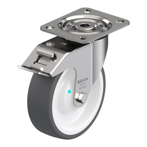 Blickle LX-POTH 125KAD-FI – okretni točkić Ø125 mm, nosivost 250 kg