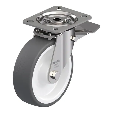 Blickle LX-POTH 125XR-ST – okretni točkić Ø125 mm, nosivost 250 kg