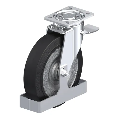 Blickle LH-SE 250K-ST-FS – okretni točkić Ø250 mm, nosivost 850 kg