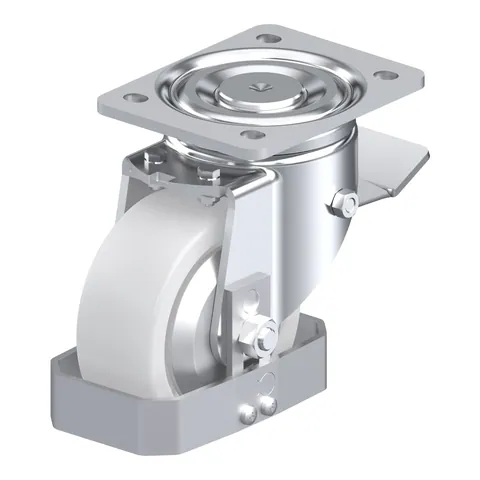 Blickle LH-SPO 127K-ST-FA-FS – okretni točkić Ø125 mm, nosivost 750 kg
