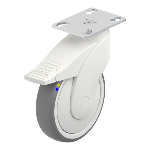 Blickle LWKXE-TPA 126XKF-FI-ELS-PX25 – okretni točkić Ø125 mm, nosivost 80 kg