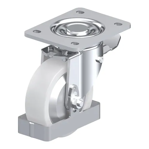 Blickle LH-SPO 125G-3-ST-FA-FS – okretni točkić Ø125 mm, nosivost 700 kg