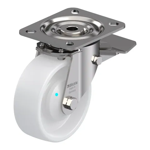 Blickle LX-PO 100KAD-ST – okretni točkić Ø100 mm, nosivost 250 kg