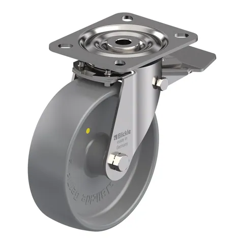 Blickle LX-PO 125G-ST-ELS – okretni točkić Ø125 mm, nosivost 250 kg