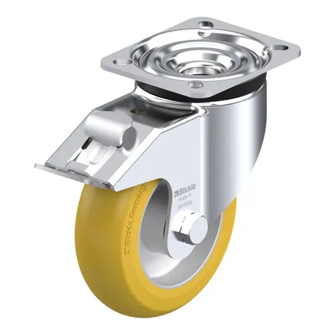 Blickle LK-ALTH 125K-1-FI-CO – okretni točkić Ø125 mm, nosivost 350 kg