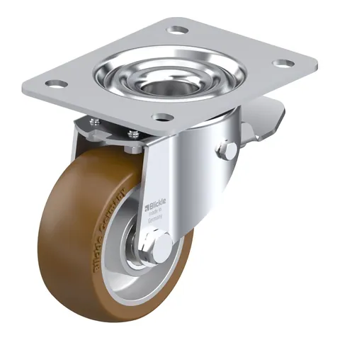 Blickle LK-ALB 101K-3-ST – okretni točkić Ø100 mm, nosivost 350 kg