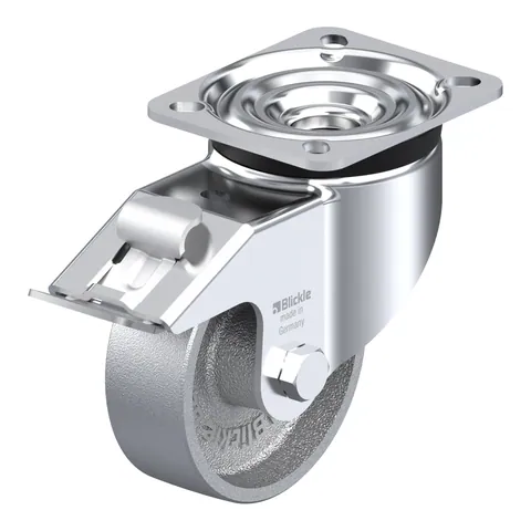 Blickle LK-G 100G-1-FI – okretni točkić Ø100 mm, nosivost 350 kg