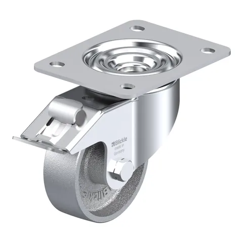 Blickle LK-G 100G-3-FI – okretni točkić Ø100 mm, nosivost 350 kg