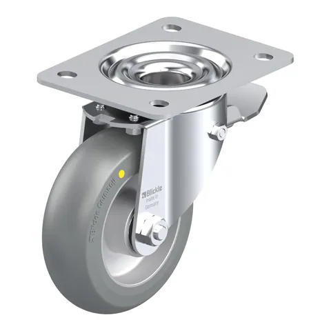 Blickle LK-ALTH 125K-3-ST-AS-CO – okretni točkić Ø125 mm, nosivost 350 kg