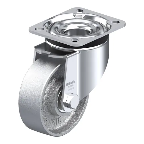 Blickle LK-G 100K-1 – okretni točkić Ø100 mm, nosivost 350 kg