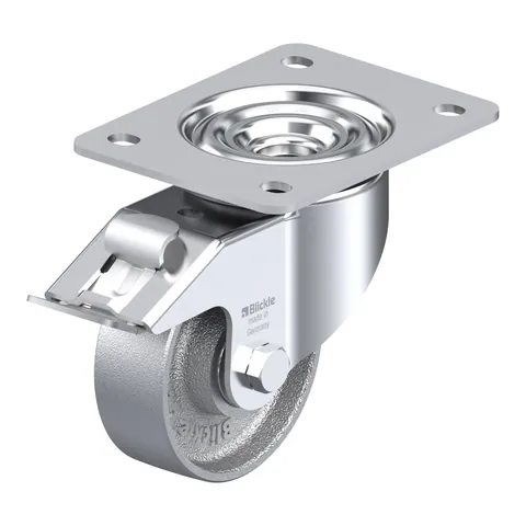 Blickle LK-G 100K-3-FI – okretni točkić Ø100 mm, nosivost 350 kg